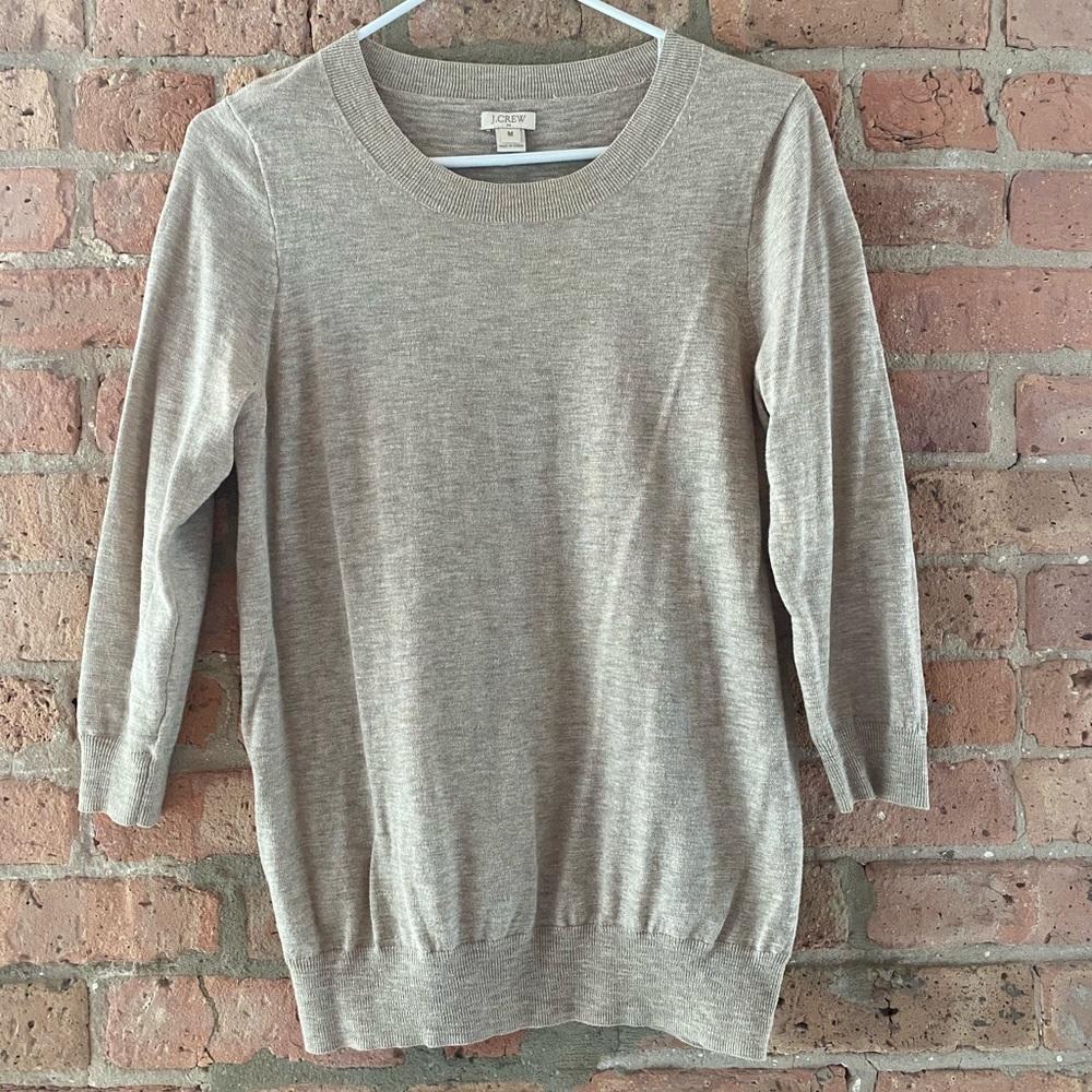JCrew Cotton Teddie Sweater